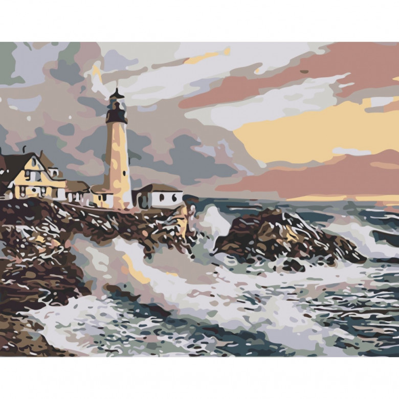 Картина за номерами "Бурхливе узбережжя" 10545-AC 40х50 см Art Craft ArtCraft Арт:31809