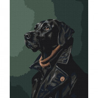 Картина за номерами "Джентльмен в тренчі" Brushme BS53932 40x50 см  Brushme Арт:39948