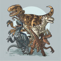 Картина за номерами "Динозаври" 15025-AC 30x30 см ArtCraft Арт:35761
