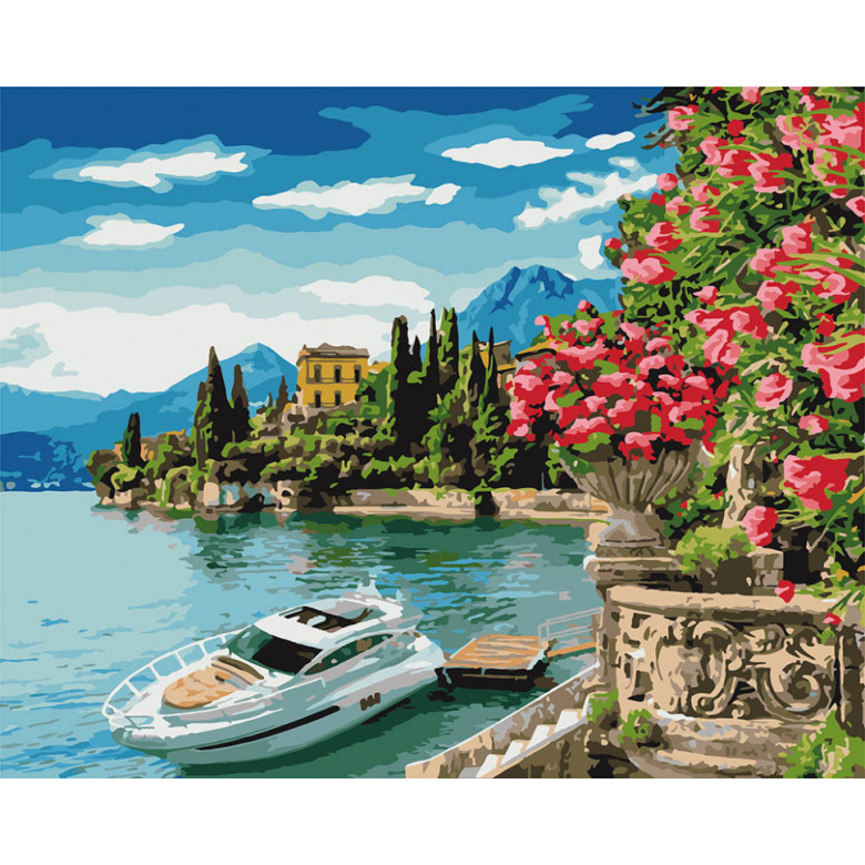 Картина за номерами "Фарби моря" 40x50см KHO2746 Ідейка Арт:14736