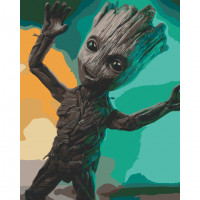 Картина за номерами "Грут танцює" Art Craft 16003-AC 40х50 см ArtCraft Арт:23987 Картина за номерами "Грут танцює" Art Craft 16003-AC 40х50 см ArtCraft Арт:23987