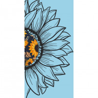 Картина за номерами "Квітка сонця 1" 13067-AC 40х80 см ArtCraft Арт:39261 Картина за номерами "Квітка сонця 1" 13067-AC 40х80 см ArtCraft Арт:39261