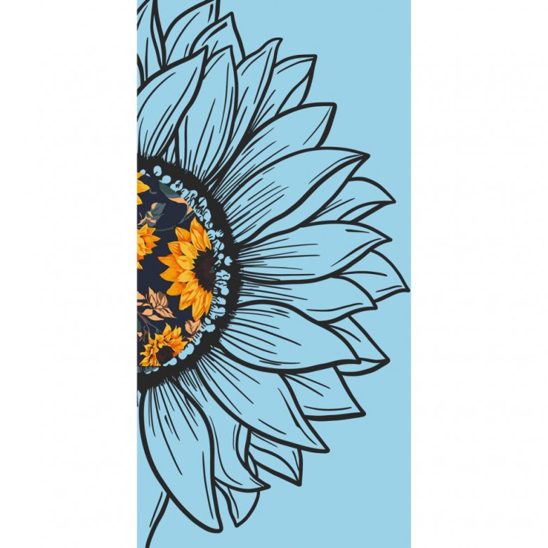 Картина за номерами "Квітка сонця 1" 13067-AC 40х80 см ArtCraft Арт:39261