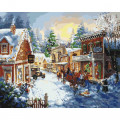 Картина за номерами "Напередодні Різдва" KHO2247, 40x50 см Ідейка Арт:7903