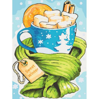 Картина за номерами. Натюрморт "Солодка зима" KHO5504, 30x40 см Ідейка Арт:7556 Картина за номерами. Натюрморт "Солодка зима" KHO5504, 30x40 см Ідейка Арт:7556