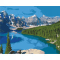 Картина за номерами "Озеро Марейн, Канада" Art Craft 10587-AC 40х50 см ArtCraft Арт:23076