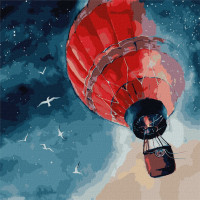 Картина за номерами "Повітряне диво" Ідейка KHO9548 50х50 см Ідейка Арт:22603 Картина за номерами "Повітряне диво" Ідейка KHO9548 50х50 см Ідейка Арт:22603