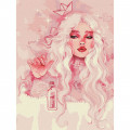 Картина за номерами "Прекрасна принцеса" ©lesya_nedzelska_art Ідейка KHO8311 30х40 см Ідейка Арт:33534