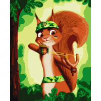 Картина за номерами "Прямо у ціль!" ©anna_p_art Ідейка KHO4495 40х50 см Ідейка Арт:33511