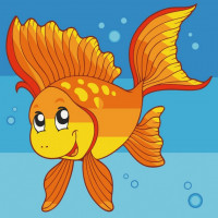 Картина за номерами "Рибка" 15033-AC 30х30 см ArtCraft Арт:36455