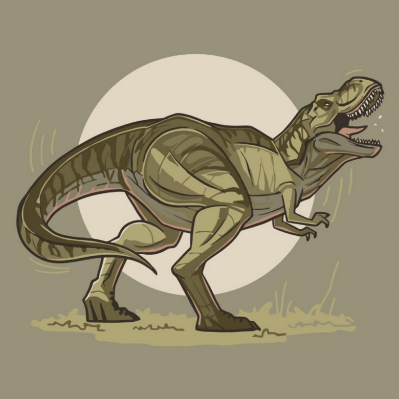 Картина за номерами "Тиранозавр 2" 15027-AC 30x30 см ArtCraft Арт:35762