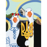 Картина за номерами "Українська готика" ©arts.sspace Ідейка KHO4372 30х40 см Ідейка Арт:26442