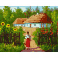 Картина за номерами "Українські хатинки" Art Craft 10350-AC 40х50 см ArtCraft Арт:23840