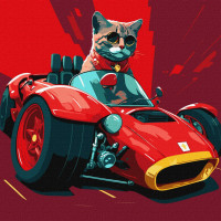 Картина за номерами "Життя на швидкості" ©pravda.dmtr Ідейка KHO4481 40х40 см Ідейка Арт:29970 Картина за номерами "Життя на швидкості" ©pravda.dmtr Ідейка KHO4481 40х40 см Ідейка Арт:29970