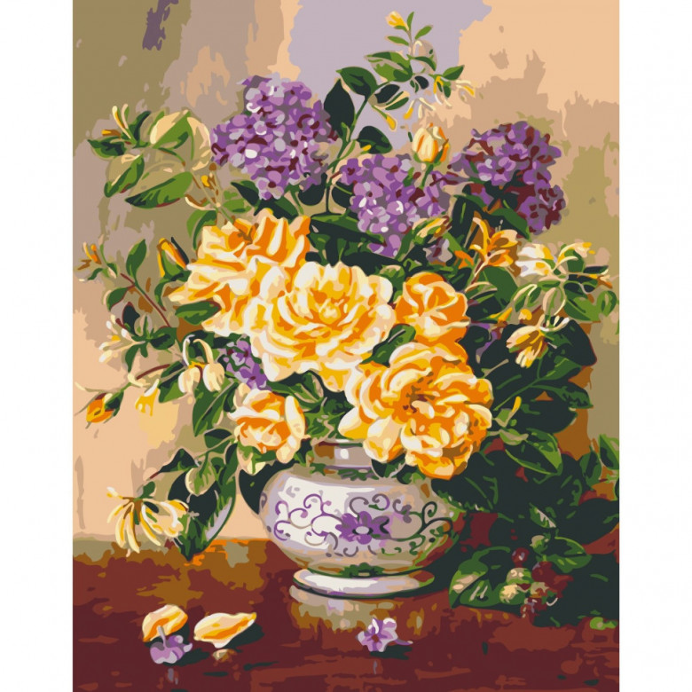 Картина за номерами "Літній букет" Art Craft 40х50 см 13023-AC ArtCraft Арт:33295