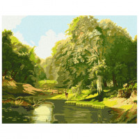 Картина за номерами "Родина оленів" ©ArtAlekhina Ідейка KHO2885 40х50 см Ідейка Арт:29639