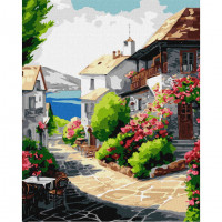 Картина за номерами "Місто біля моря" ©art_selena_ua KHO3639 40х50 см Ідейка Ідейка Арт:33118