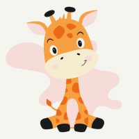 Розпис на полотні "Усміхнений жираф" MBS020 Brushme 20х20 см Brushme Арт:31516 Розпис на полотні "Усміхнений жираф" MBS020 Brushme 20х20 см Brushme Арт:31516