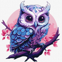 Картина по номерам "Символ мудрості" KHO6560 40х40см                                              Ідейка Арт:39638