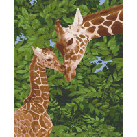 Картина за номерами. Art Craft жирафенок з мамою 40х50 см 11637-AC ArtCraft Арт:20456 Картина за номерами. Art Craft жирафенок з мамою 40х50 см 11637-AC ArtCraft Арт:20456