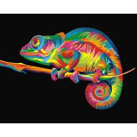 Картина за номерами. Brushme "Райдужний хамелеон" GX26199, 40х50 см Brushme Арт:9668 Картина за номерами. Brushme "Райдужний хамелеон" GX26199, 40х50 см Brushme Арт:9668