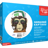 Картина за номерами. Rosa "Brutal Gorilla" 35х45см N00013211 Rosa Арт:13310