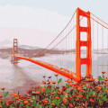 Картина за номерами " Ранковий Сан-Франциско"  Ідейка KHO3596 50х50 см Ідейка Арт:22487