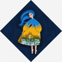 Картина за номерами "Берегиня Софіївська" Ідейка KHO4916 30х30 см Ідейка Арт:24769 Картина за номерами "Берегиня Софіївська" Ідейка KHO4916 30х30 см Ідейка Арт:24769