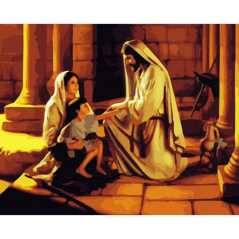 Картина за номерами "Біблійний мотив" Brushme GX6070 40х50 см Brushme Арт:23428