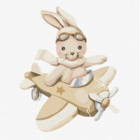 Картина за номерами "Маленький пілот" Ідейка KHO2387 30х30 см Ідейка Арт:22820 Картина за номерами "Маленький пілот" Ідейка KHO2387 30х30 см Ідейка Арт:22820