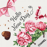 Картина за номерами. Натюрморт "Hello new day" KHO5525, 40x40 см Ідейка Арт:7561 Картина за номерами. Натюрморт "Hello new day" KHO5525, 40x40 см Ідейка Арт:7561