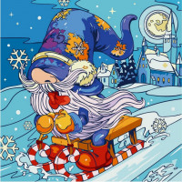 Картина за номерами "Назустріч святу" 12161-AC 40х40 см ArtCraft Арт:36458 Картина за номерами "Назустріч святу" 12161-AC 40х40 см ArtCraft Арт:36458