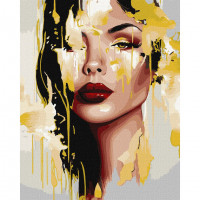 Картина за номерами "Неземна краса" ©art_selena_ua Ідейка KHO8313 40х50 см з фарбами металiк extra Ідейка Арт:33535