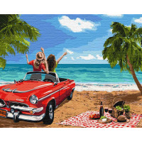 Картина за номерами. "Подорож з подругою" 40x50см KHO4758 Ідейка Арт:16576