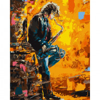 Картина за номерами "Саксофоніст" Art Craft 10324-AC 40х50 см ArtCraft Арт:23988 Картина за номерами "Саксофоніст" Art Craft 10324-AC 40х50 см ArtCraft Арт:23988