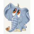 Картина за номерами "Слоненя" Art Craft 15572-AC 40х50 см ArtCraft Арт:30669