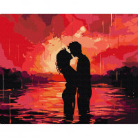 Картина за номерами "Відтінки пристрасті" BS53886, 40х50см Brushme Арт:37009
