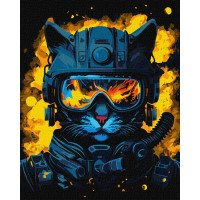 Картина за номерами "Повелитель вогню" ©zubenko.oleksii KHO5077 Ідейка 40х50 см Ідейка Арт:31697