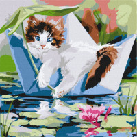 Картина за номерами "Релакс влітку" Ідейка KHO4470 40x40 см Ідейка Арт:29204 Картина за номерами "Релакс влітку" Ідейка KHO4470 40x40 см Ідейка Арт:29204