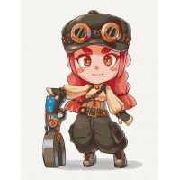 Картина за номерами. Art Craft "Джессі Джанкер" 40x50 см 10224-AC ArtCraft Арт:16813