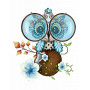 Картина за номерами. Rosa "Cute Owl" 35х45см N00013210 Rosa Арт:13312