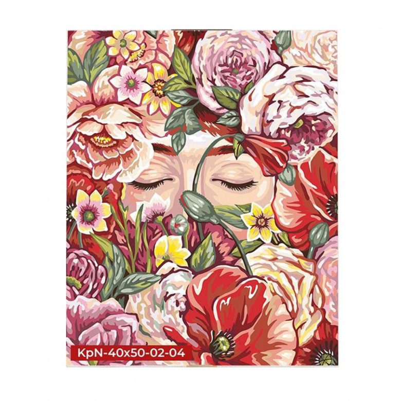 Картина за номерами "Аромат квітів" Danko Toys KpNe-40х50-02-04 40x50 см Danko Toys Арт:26961