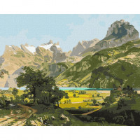 Картина за номерами "Чарівний краєвид" ©ArtAlekhina Ідейка KHO2875 40х50 см Ідейка Арт:26241