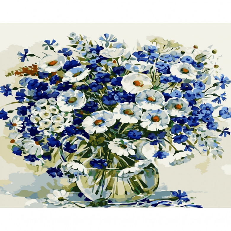 Картина за номерами "Дикі квіти" Art Craft 13133-AC 40х50 см ArtCraft Арт:29650