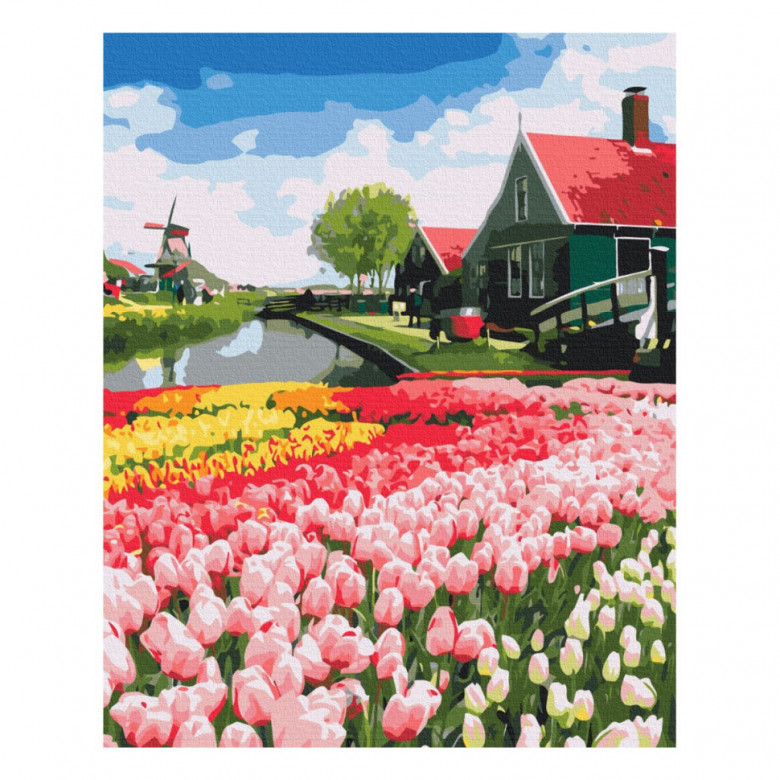 Картина за номерами "Голландська провінція" Brushme BS52716 40х50 см Brushme Арт:30993