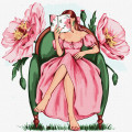 Картина за номерами "Квіткова гармонія" KHO5099 40x40 см Ідейка Арт:34517