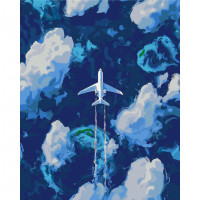 Картина за номерами "Над хмарами" Brushme BS51534 40x50 см  Brushme Арт:39861