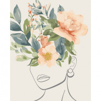 Картина за номерами "Ніжний силует" 13057-AC 40х50 см              ArtCraft Арт:38655 Картина за номерами "Ніжний силует" 13057-AC 40х50 см              ArtCraft Арт:38655