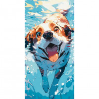 Картина за номерами "Пірнай зі мною" 11528-AC 40x80 см ArtCraft Арт:35500