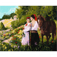 Картина за номерами "Побачення" © Олександр Закусилов Ідейка KHO4938 40х50 см Ідейка Арт:25637